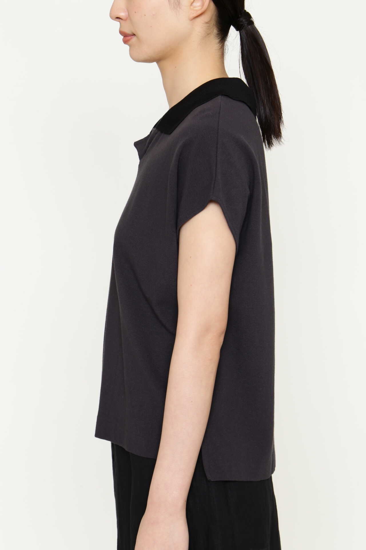 SILK COLLAR POLO7