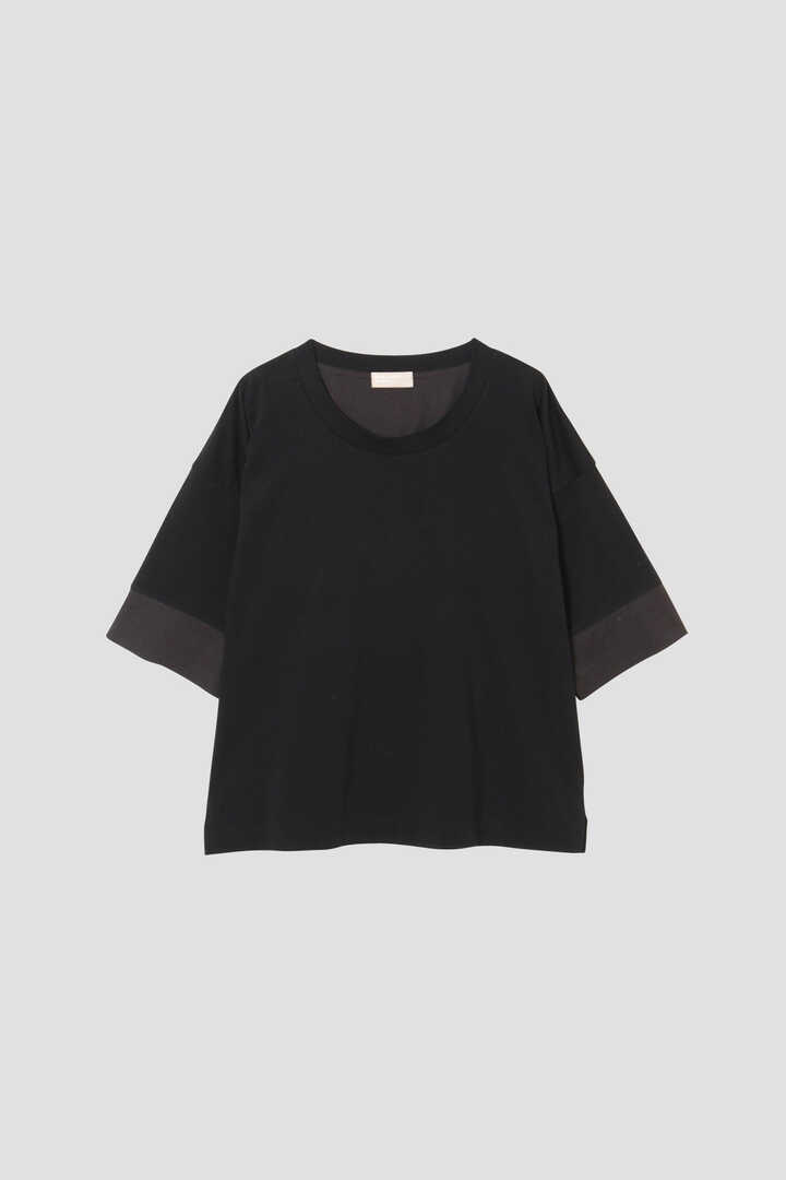 WOVEN CUFF T SHIRT1