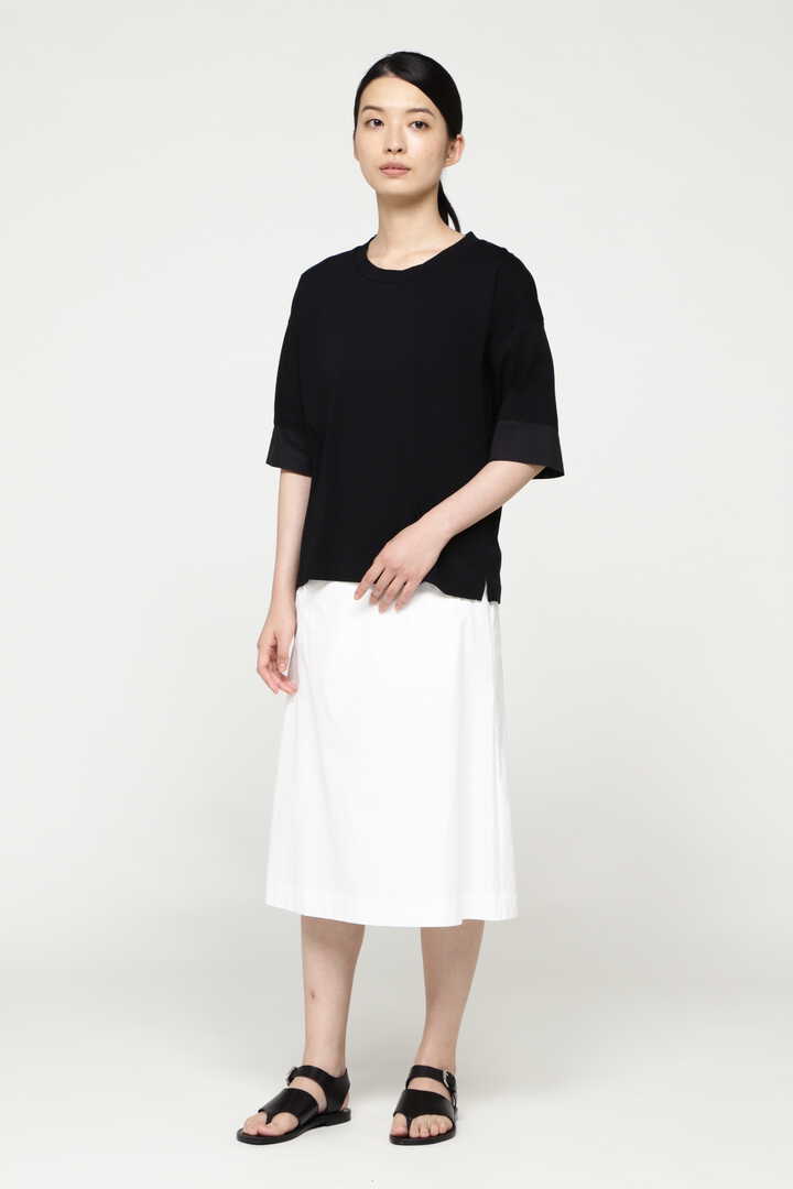 WOVEN CUFF T SHIRT4