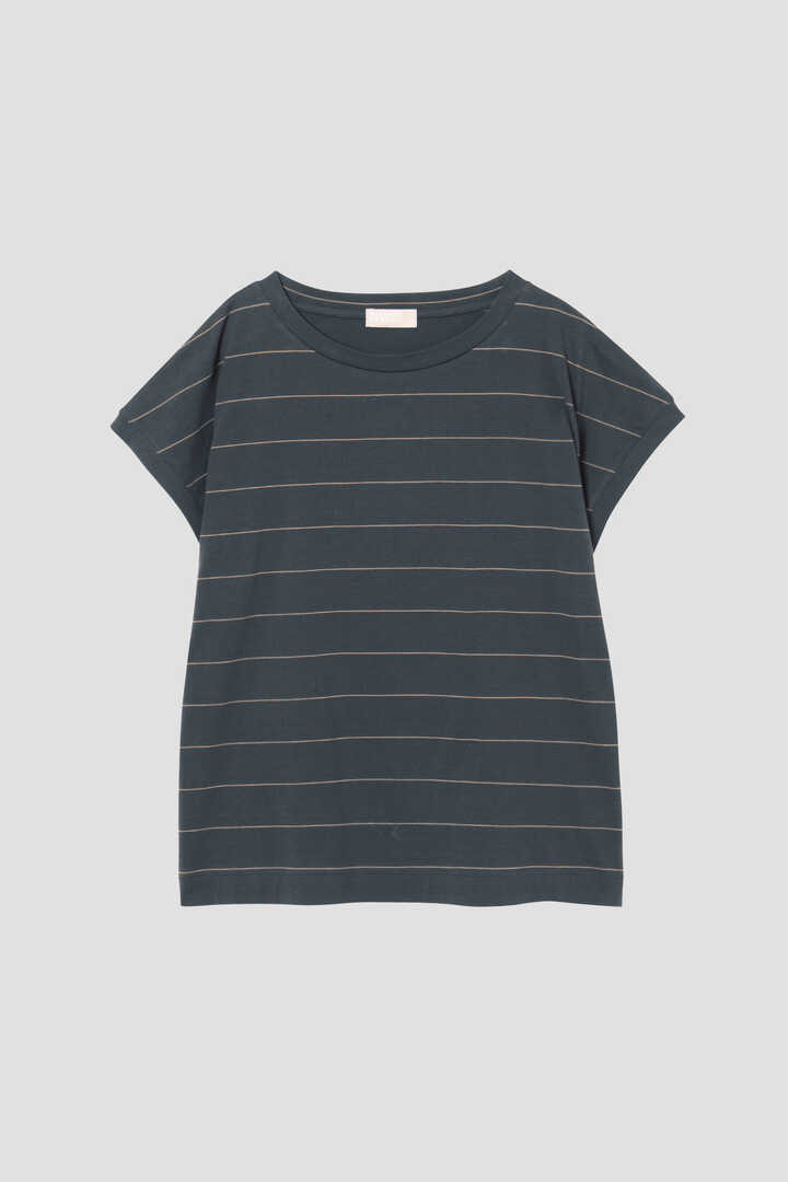 COTTON STRIPE SLOUCHY T SHIRT1