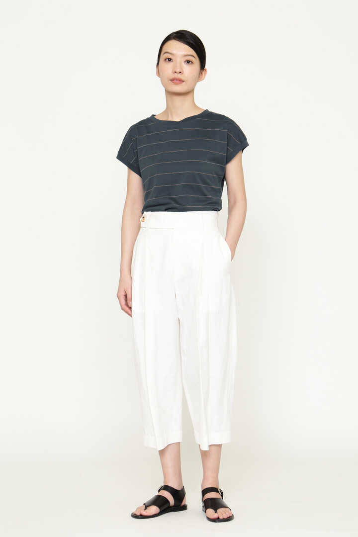 COTTON STRIPE SLOUCHY T SHIRT3