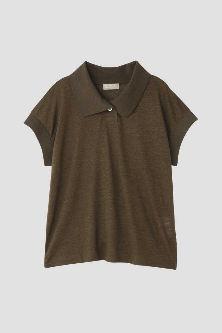 LINEN JERSEY POLO1