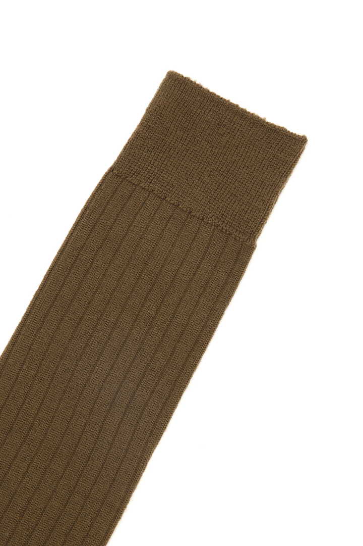 FINE WOOL RIB SOCK2