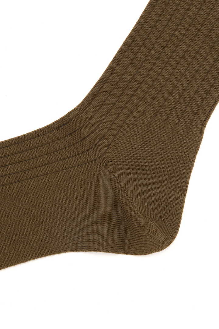 FINE WOOL RIB SOCK3