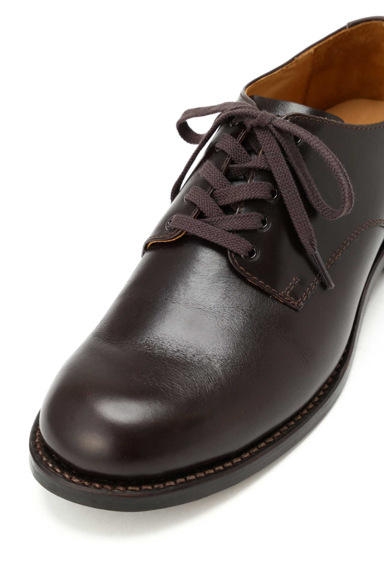 LEATHER LACE UP SHOES