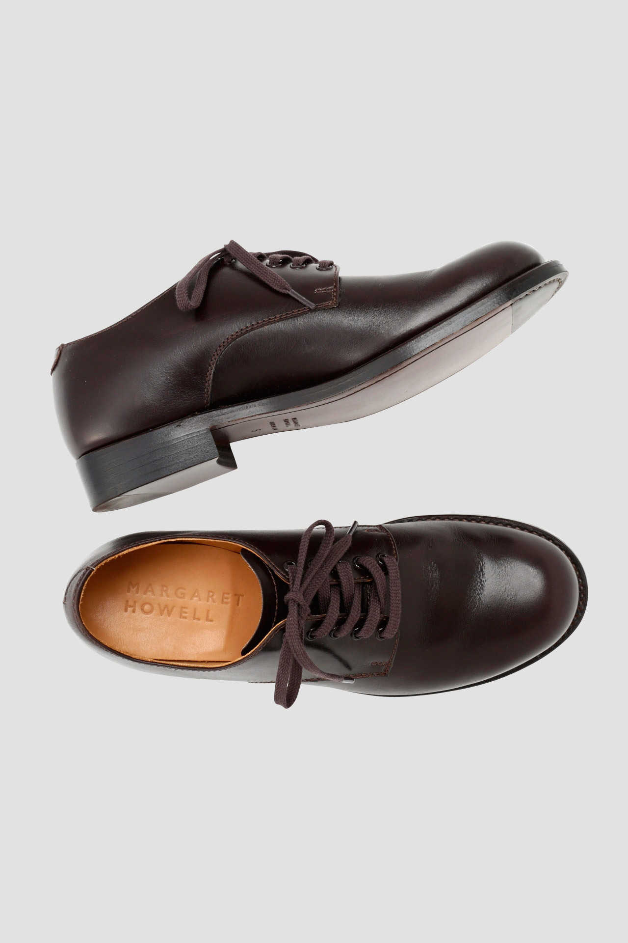 LEATHER LACE UP SHOES