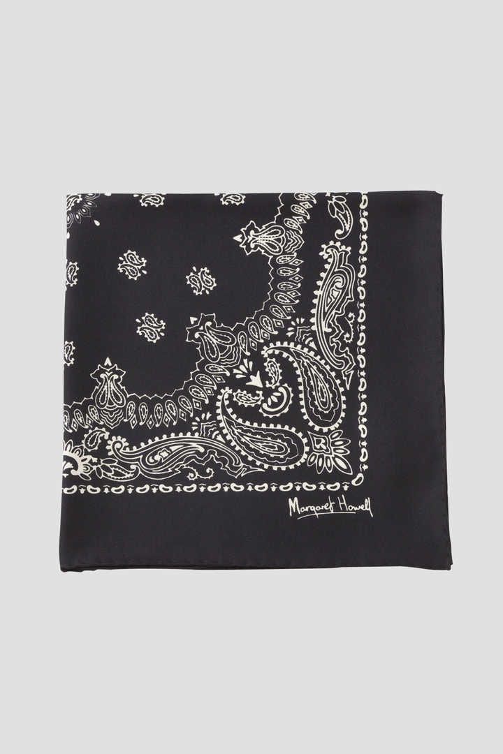 PAISLY SILK SCARF | MARGARET HOWELL | MARGARET HOWELL