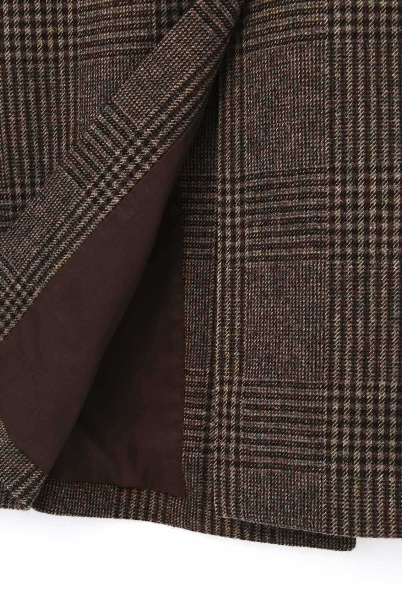 CHECK WOOL
