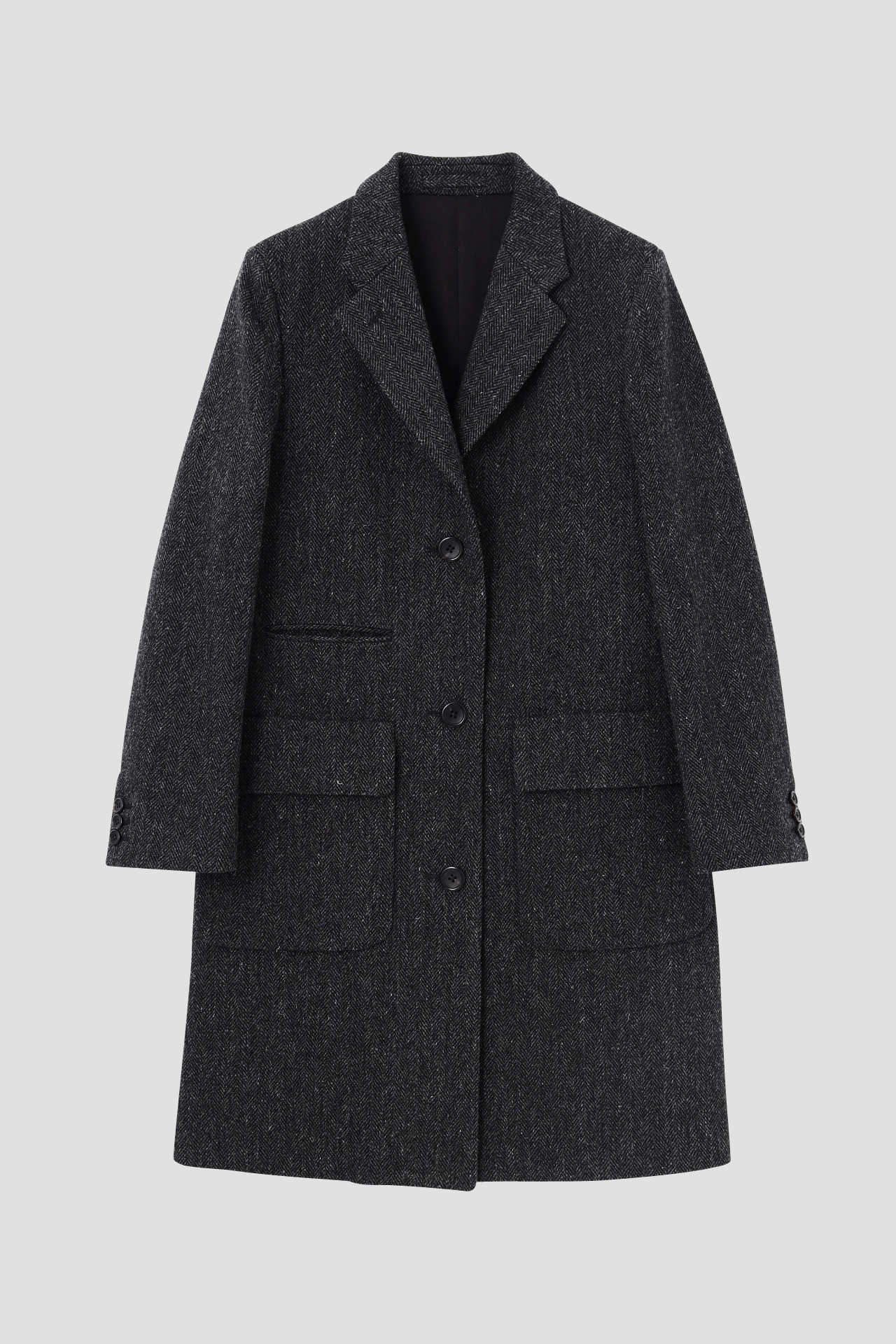 LOFTED HERRINGBONE WOOL