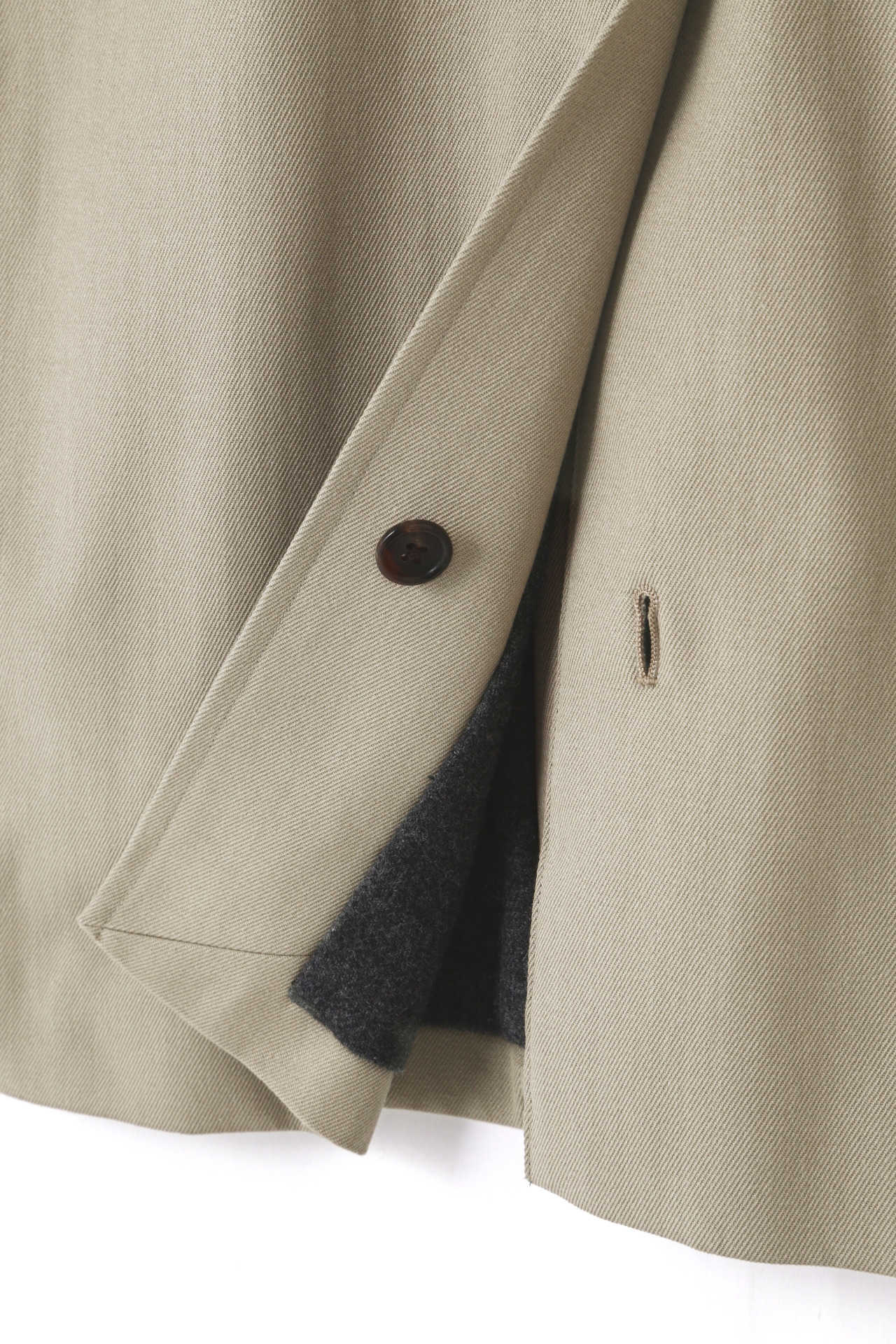 WOOL COTTON GABARDINE