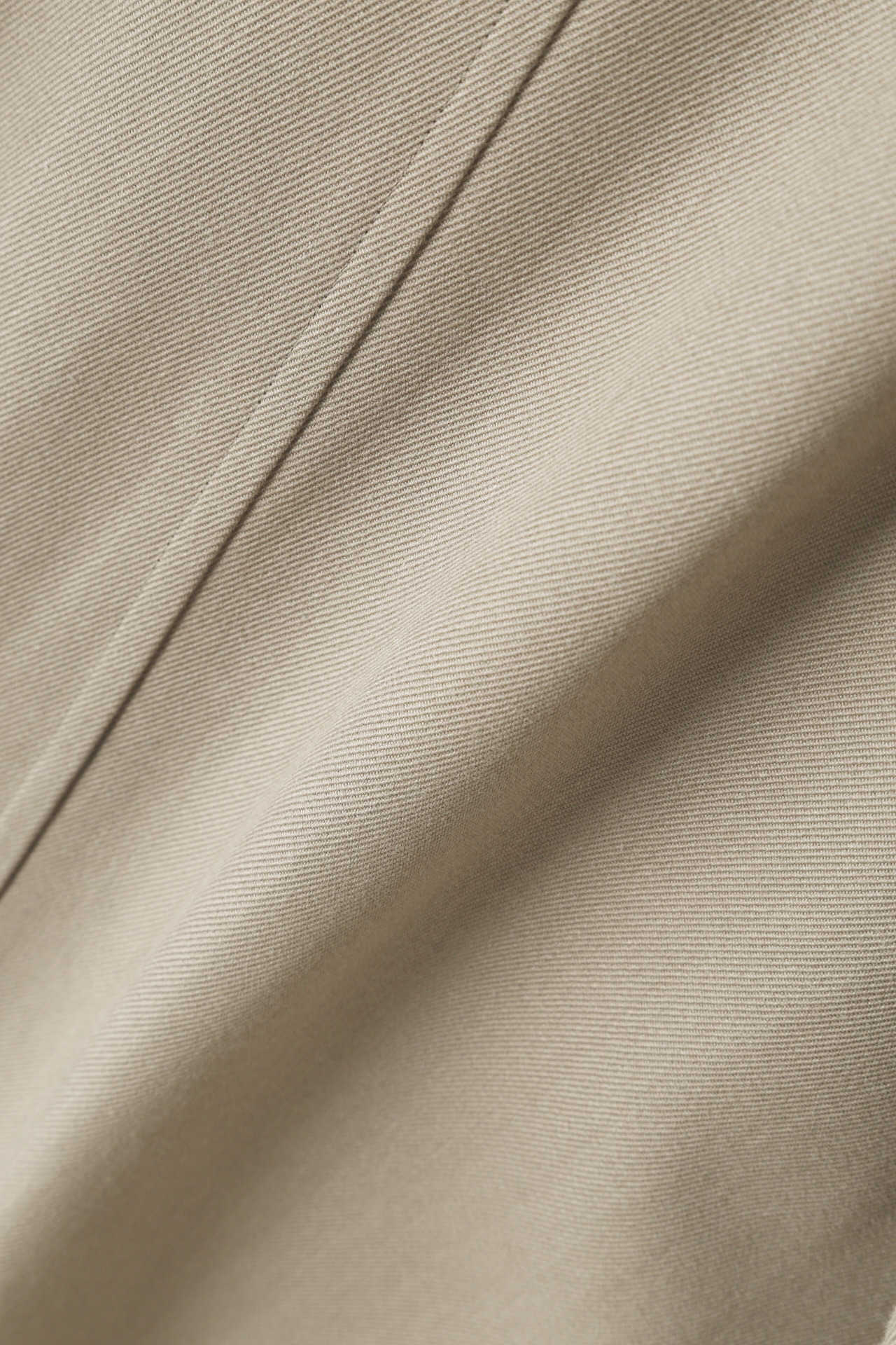 WOOL COTTON GABARDINE