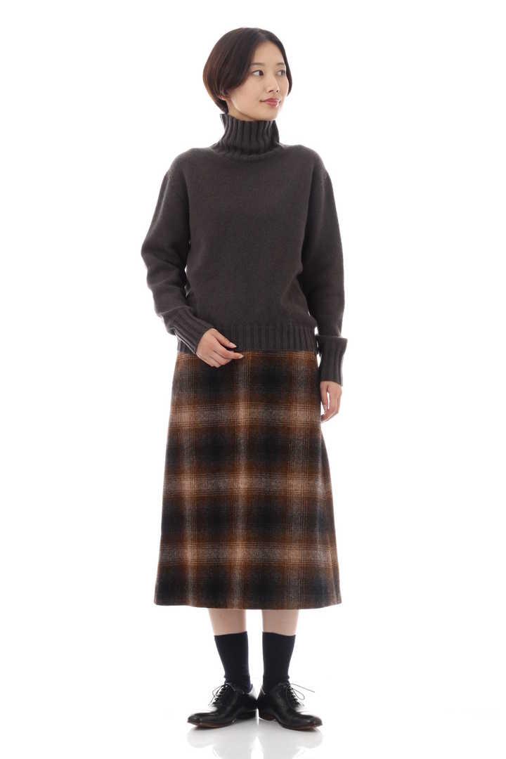 SHADOW CHECK WOOL