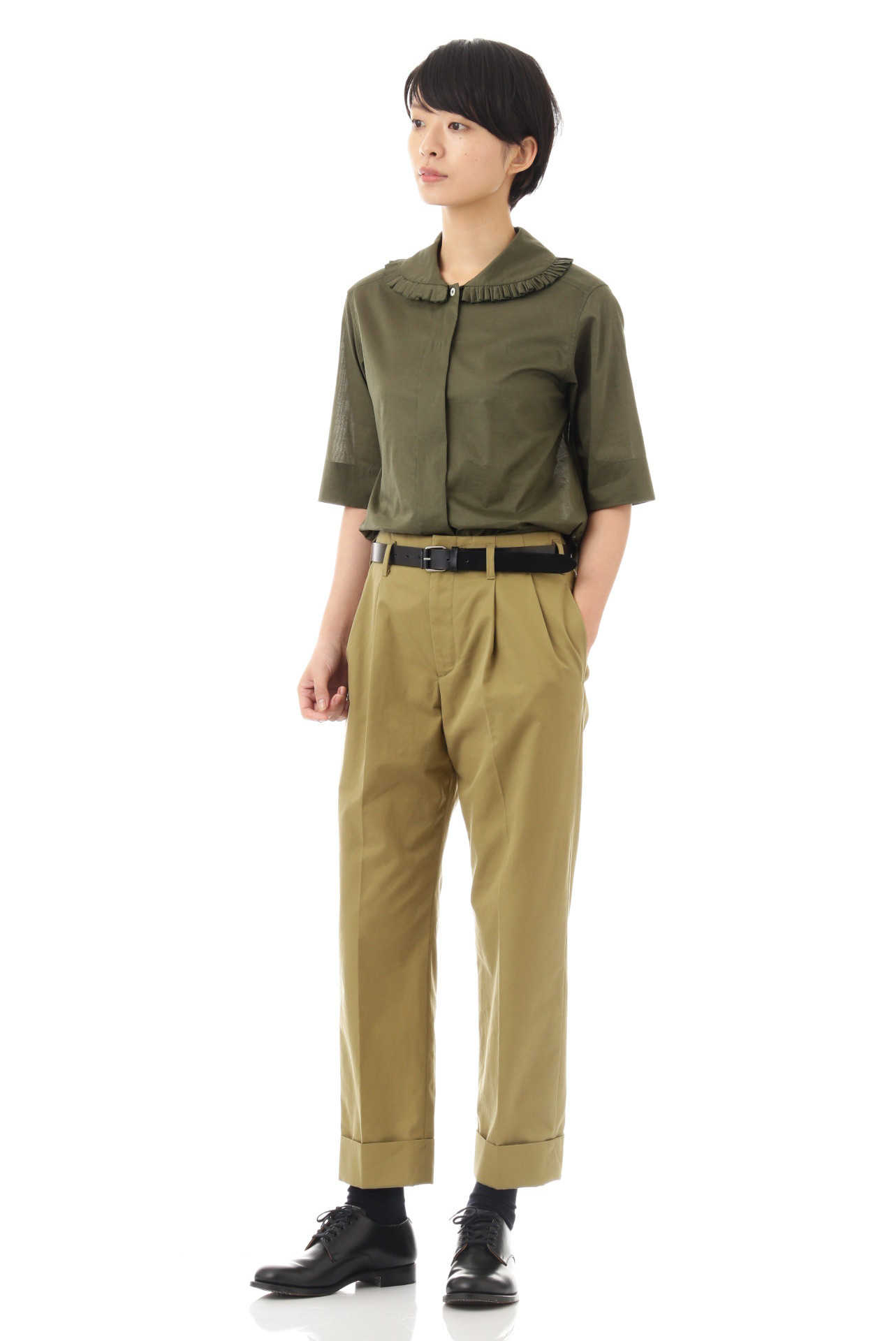 REFINED COTTON GABARDINE