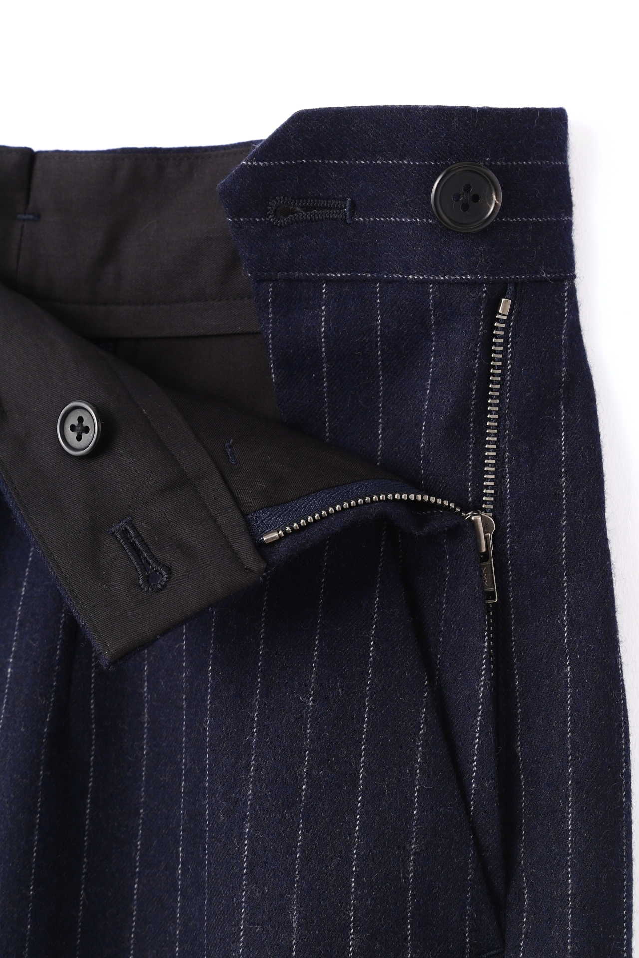 WORSTED WOOL PINSTRIPE