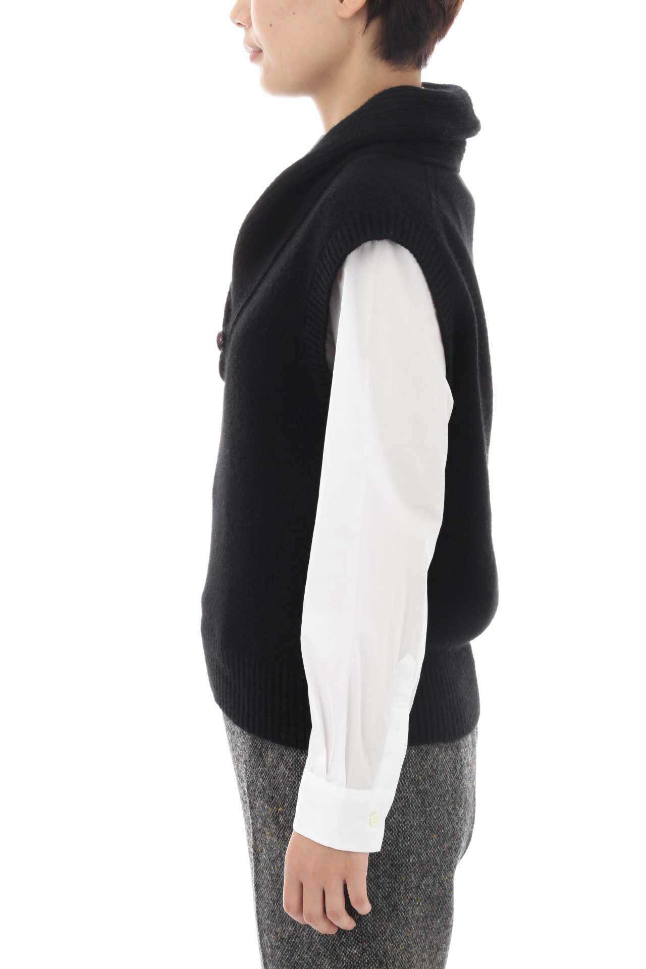 SHAWL COLLAR VEST