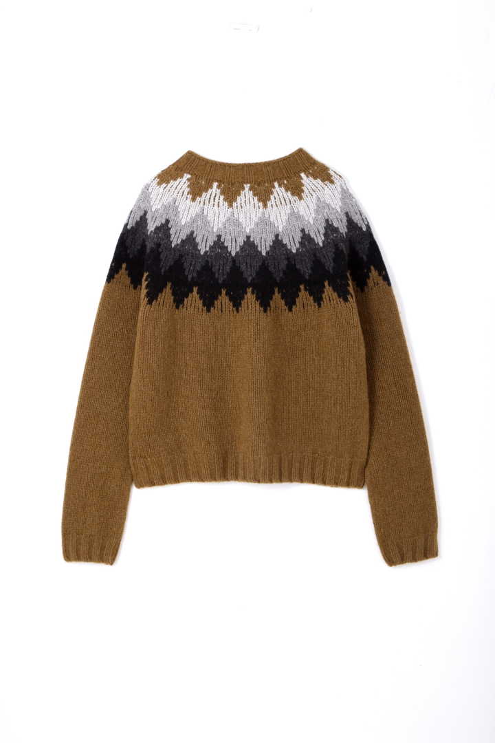 DIAMOND FAIRISLE JUMPER