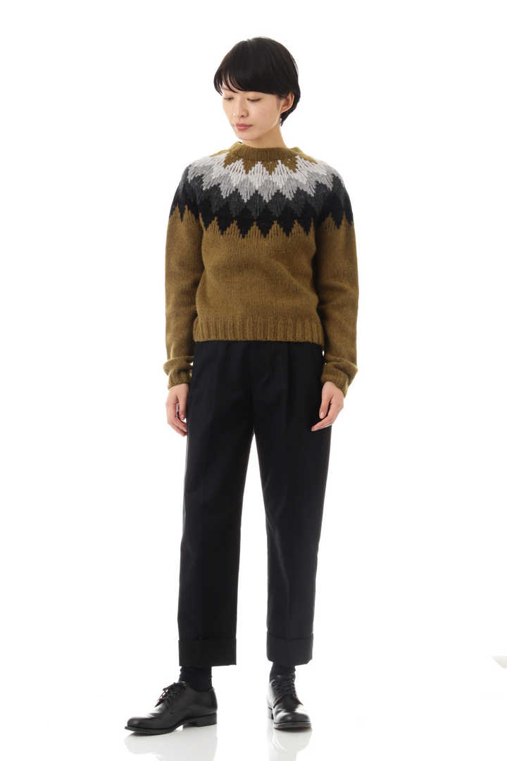 DIAMOND FAIRISLE JUMPER