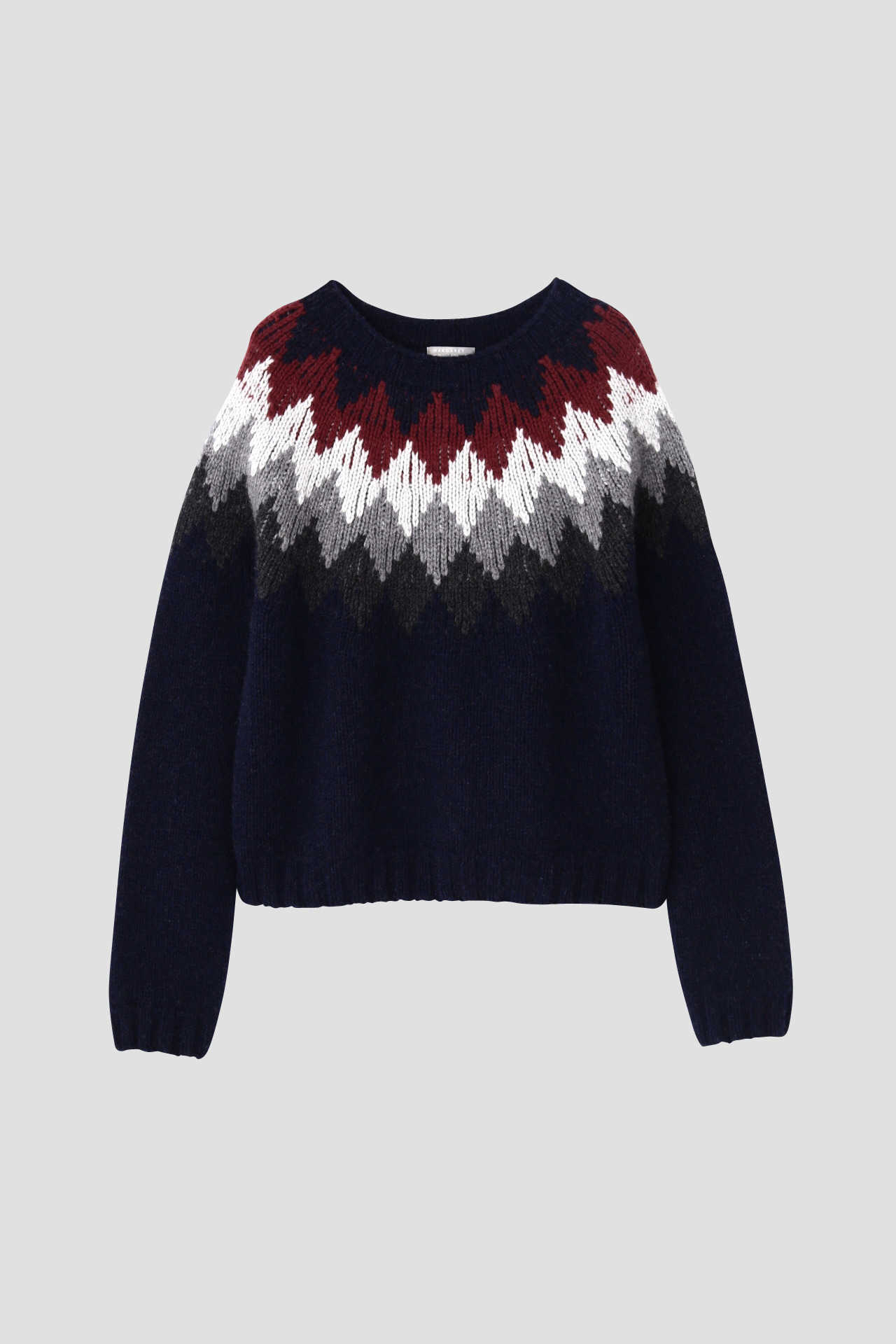 DIAMOND FAIRISLE JUMPER
