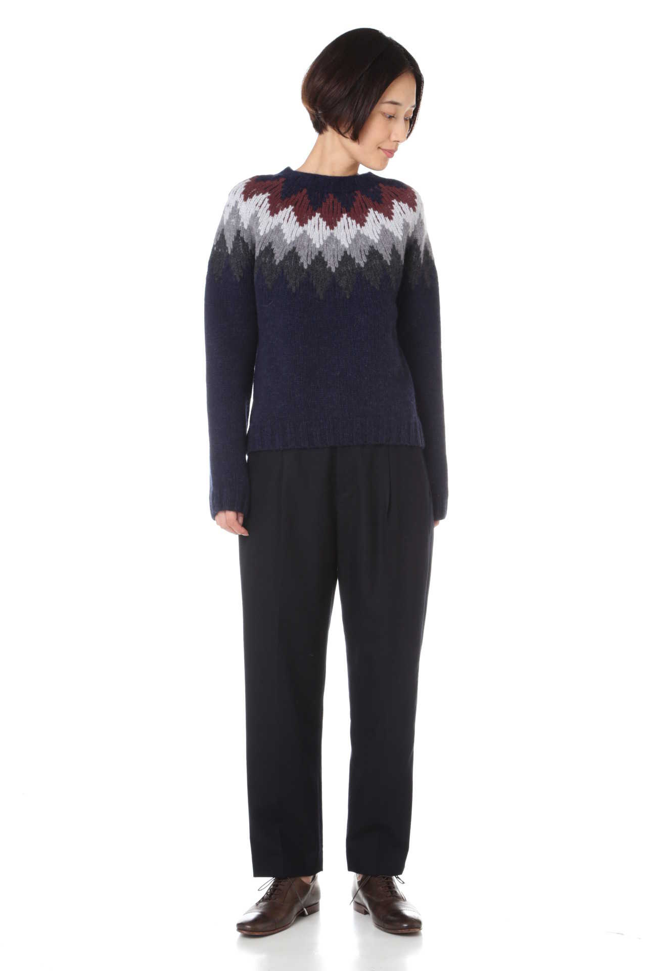 DIAMOND FAIRISLE JUMPER