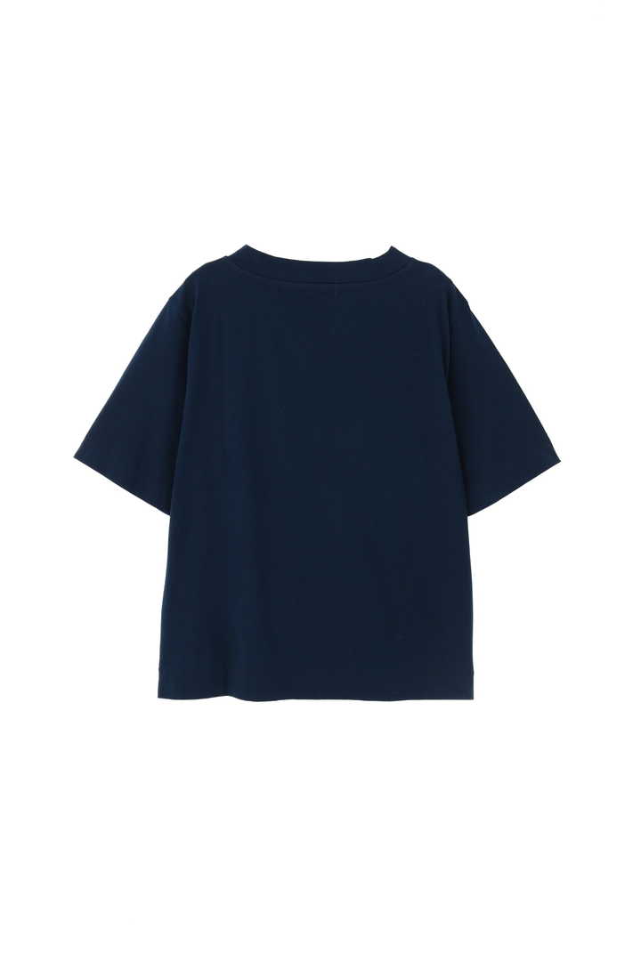 COTTON HIGH NECK T