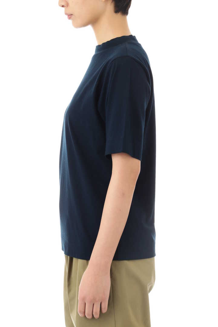 COTTON HIGH NECK T