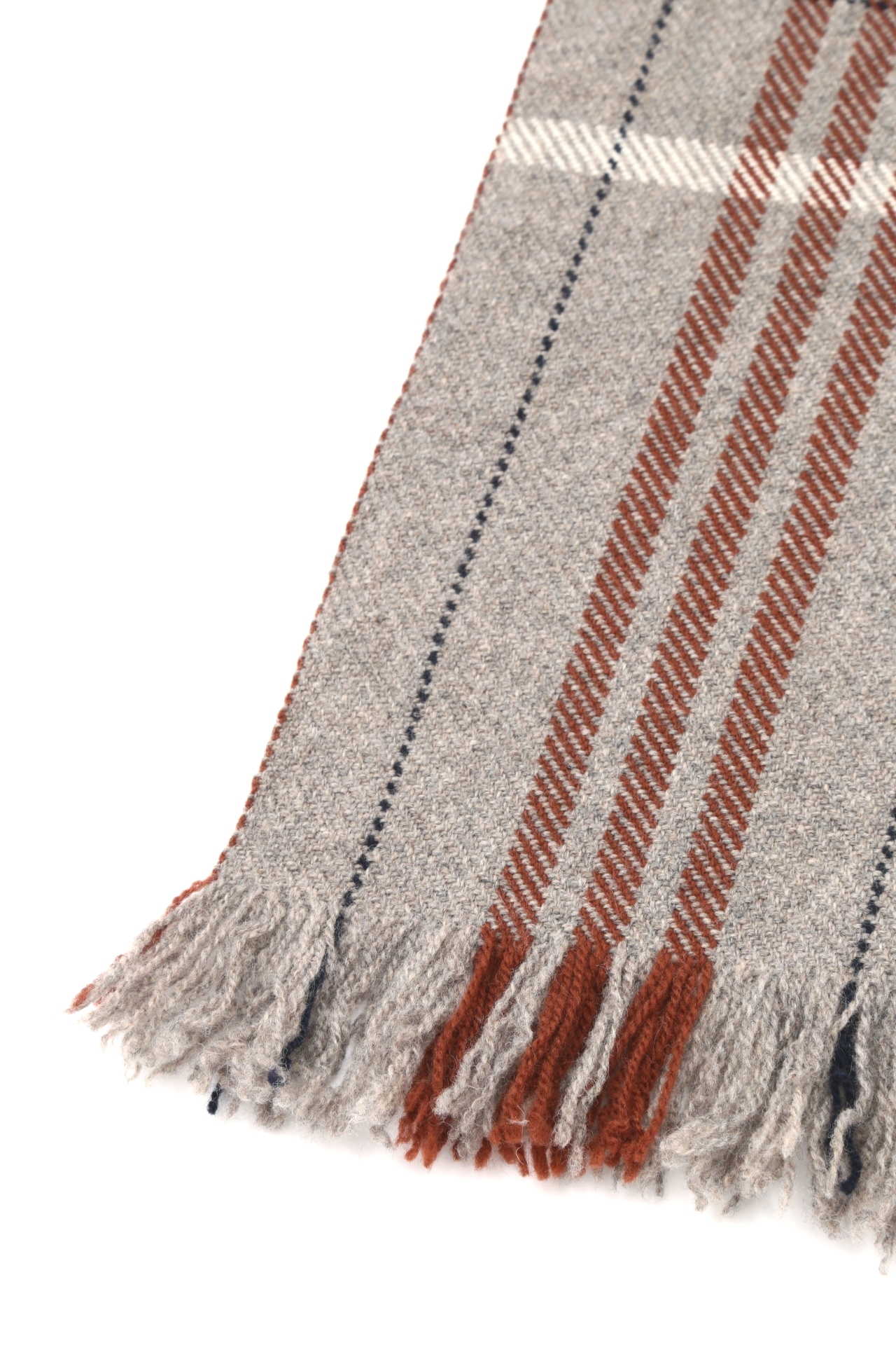 IRREGULAR CHECK SCARF