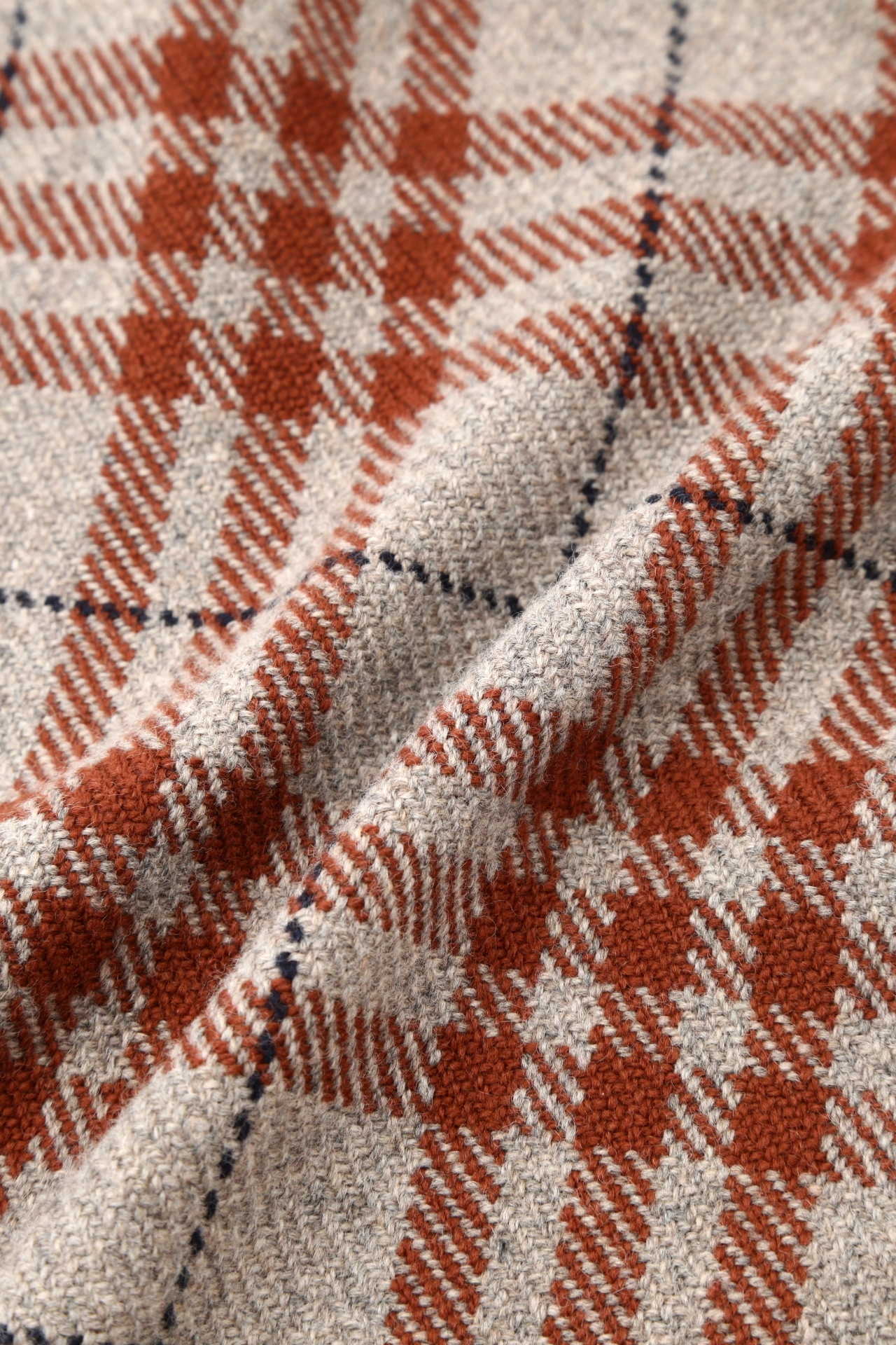 IRREGULAR CHECK SCARF