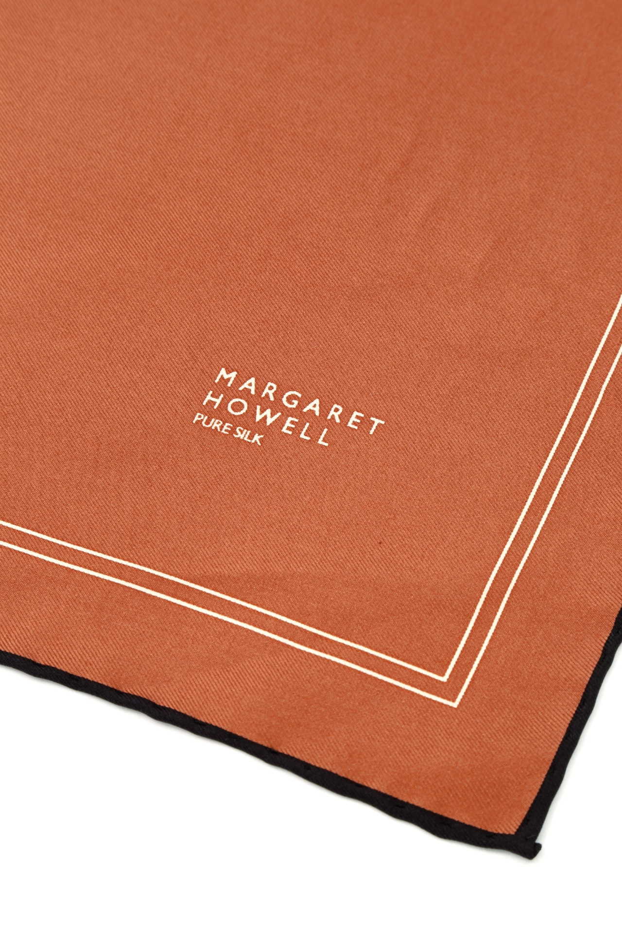 FRAME PRINT SILK SCARF