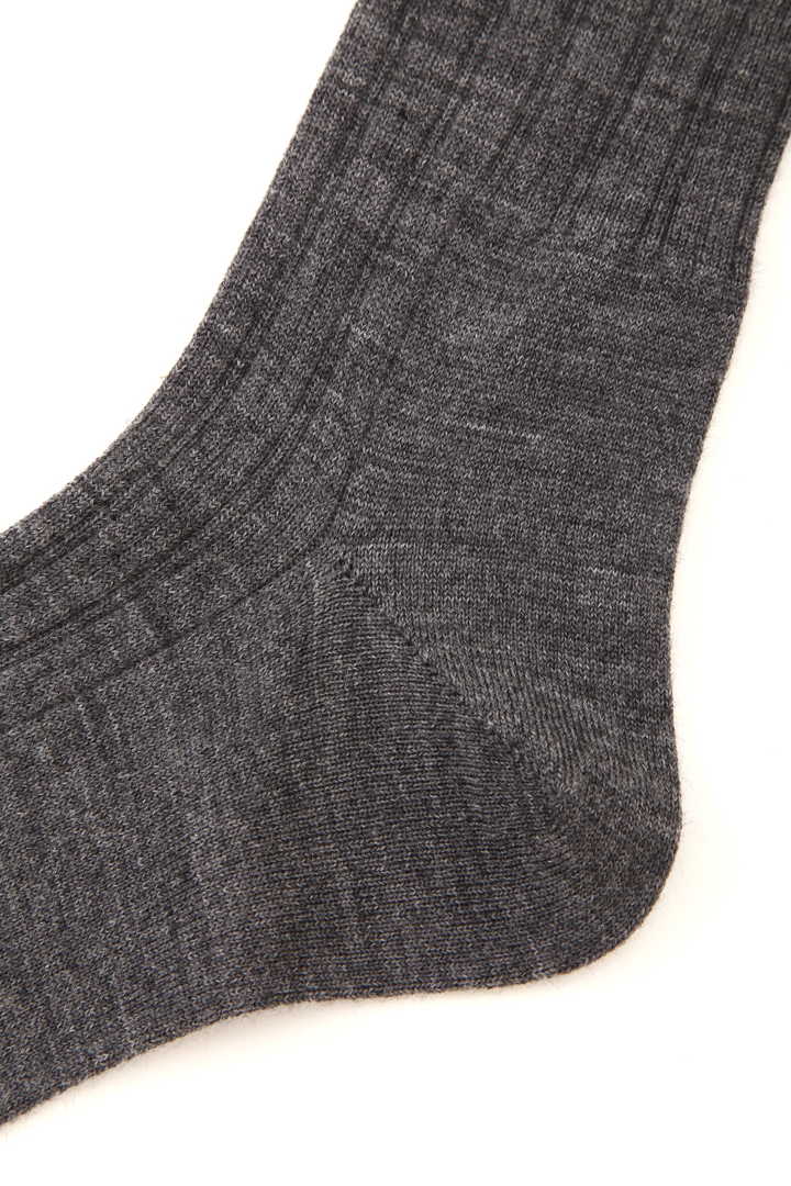 WOOL RIB SOCK
