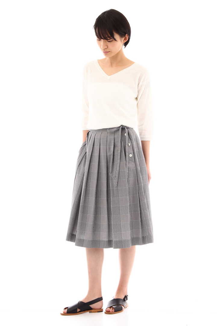 GINGHAM OVERCHECK COTTON