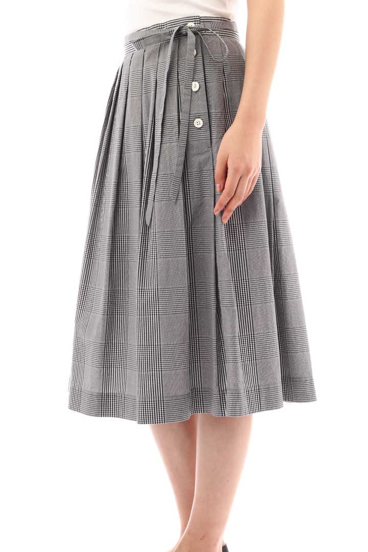GINGHAM OVERCHECK COTTON