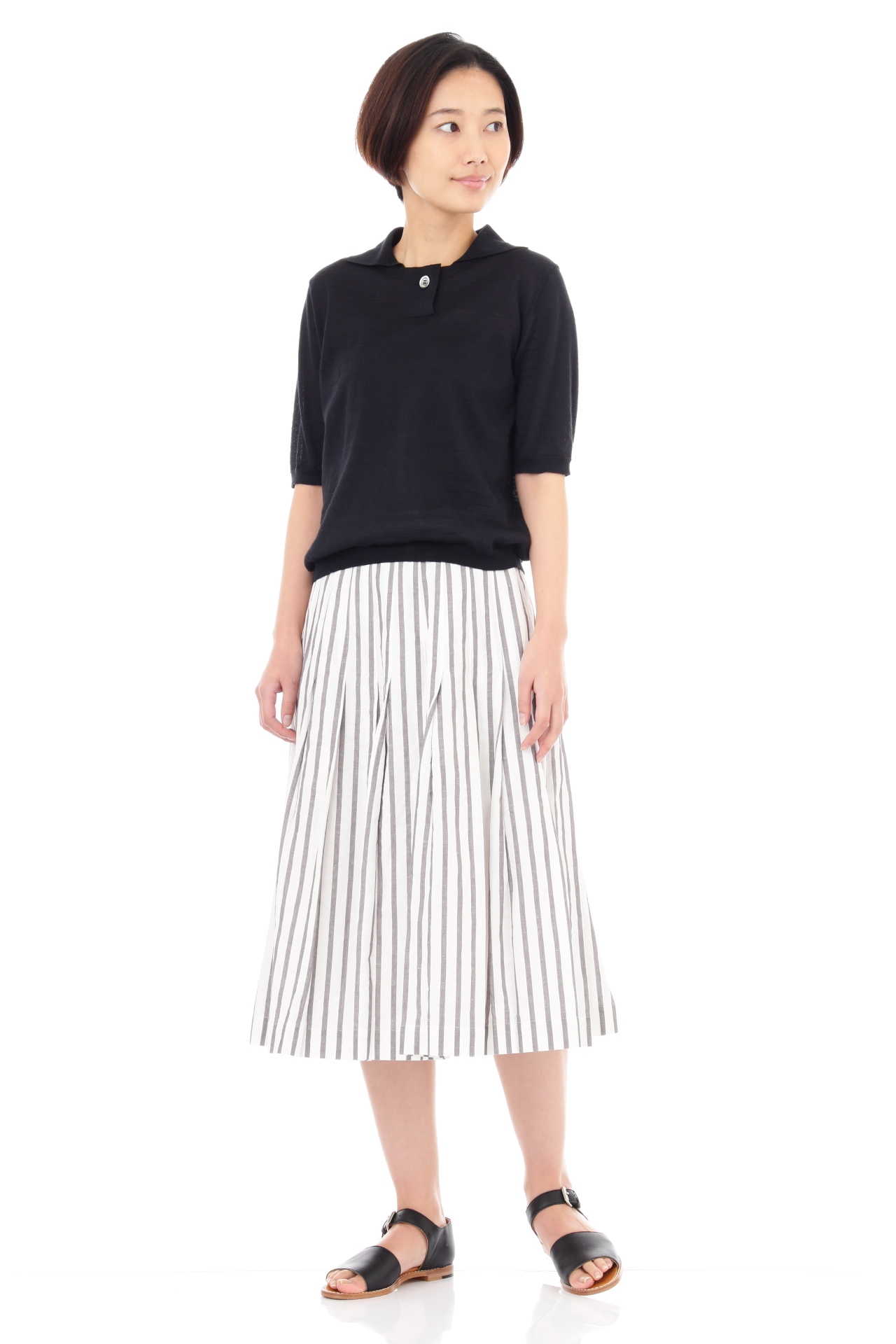 BOLD STRIPE COTTON LINEN