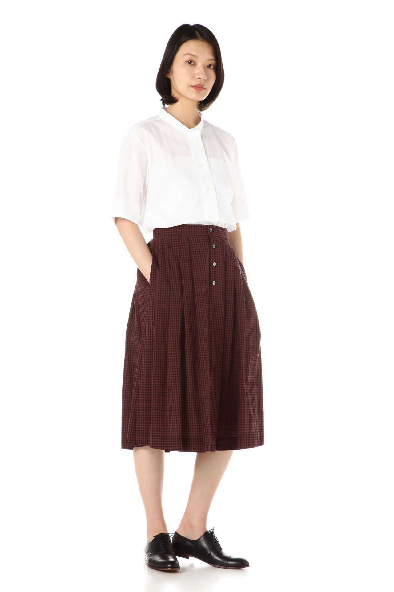DRY GINGHAMCHECK COTTON10