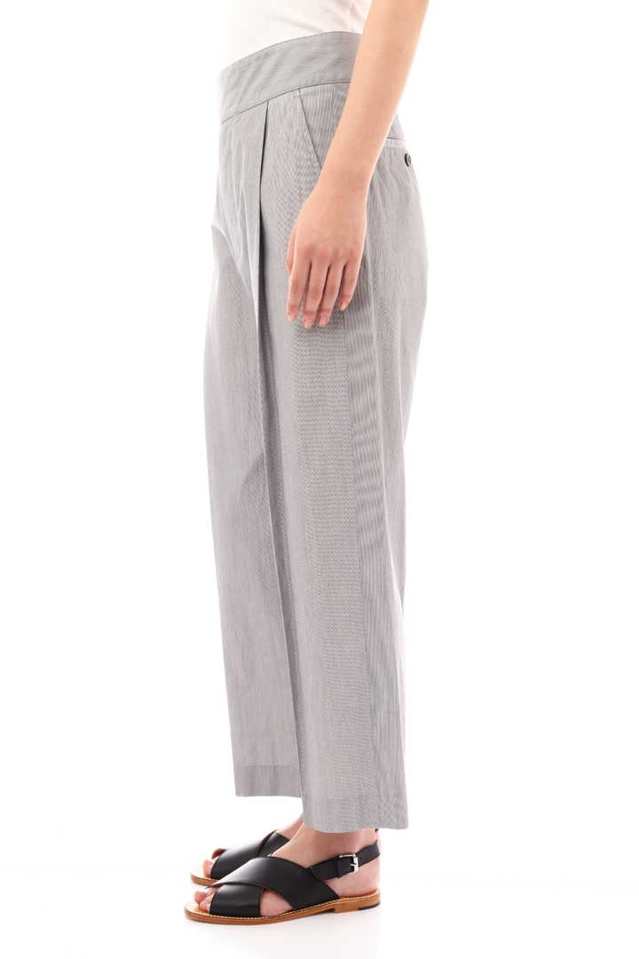 HAIRLINE STRIPE COTTON
