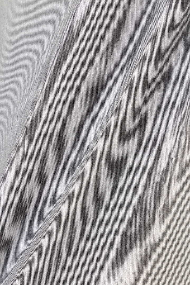 HAIRLINE STRIPE COTTON