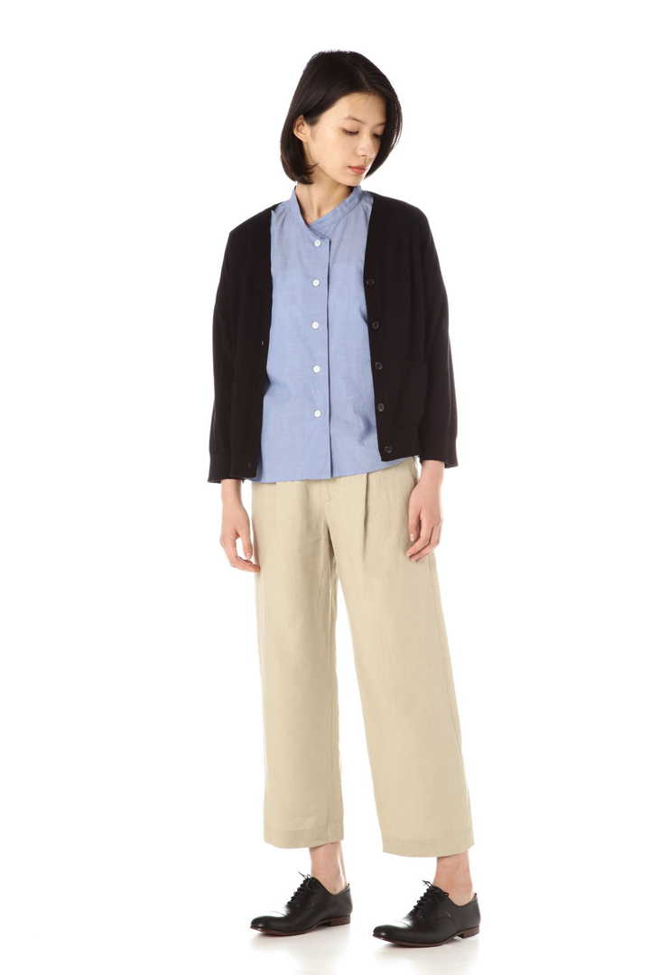 DENSE FINE LINEN POPLIN