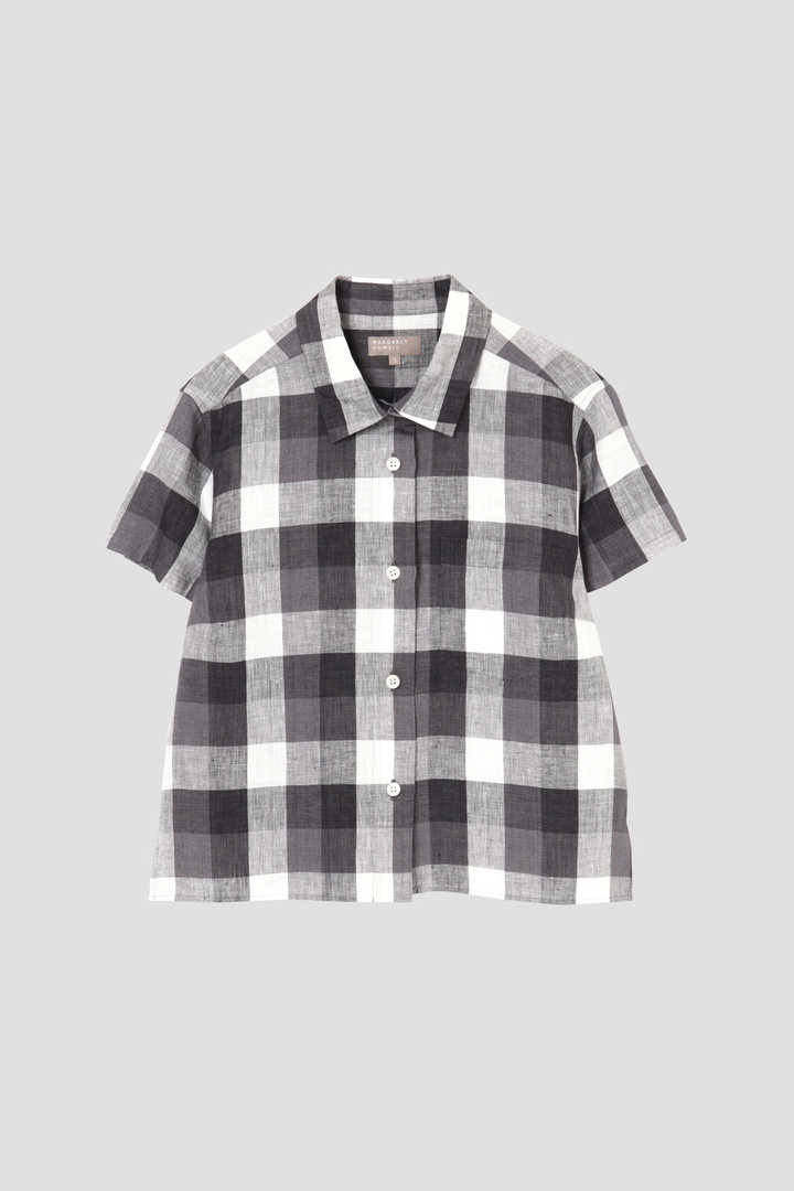BLOCK CHECK LINEN