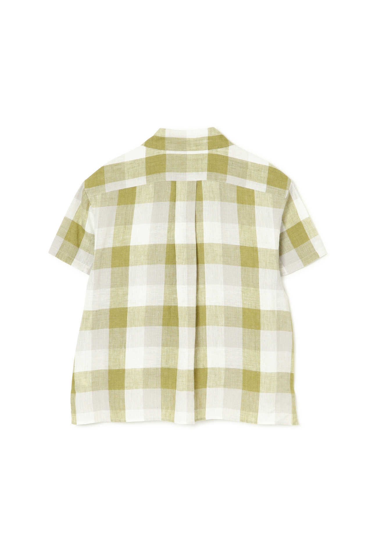 BLOCK CHECK LINEN