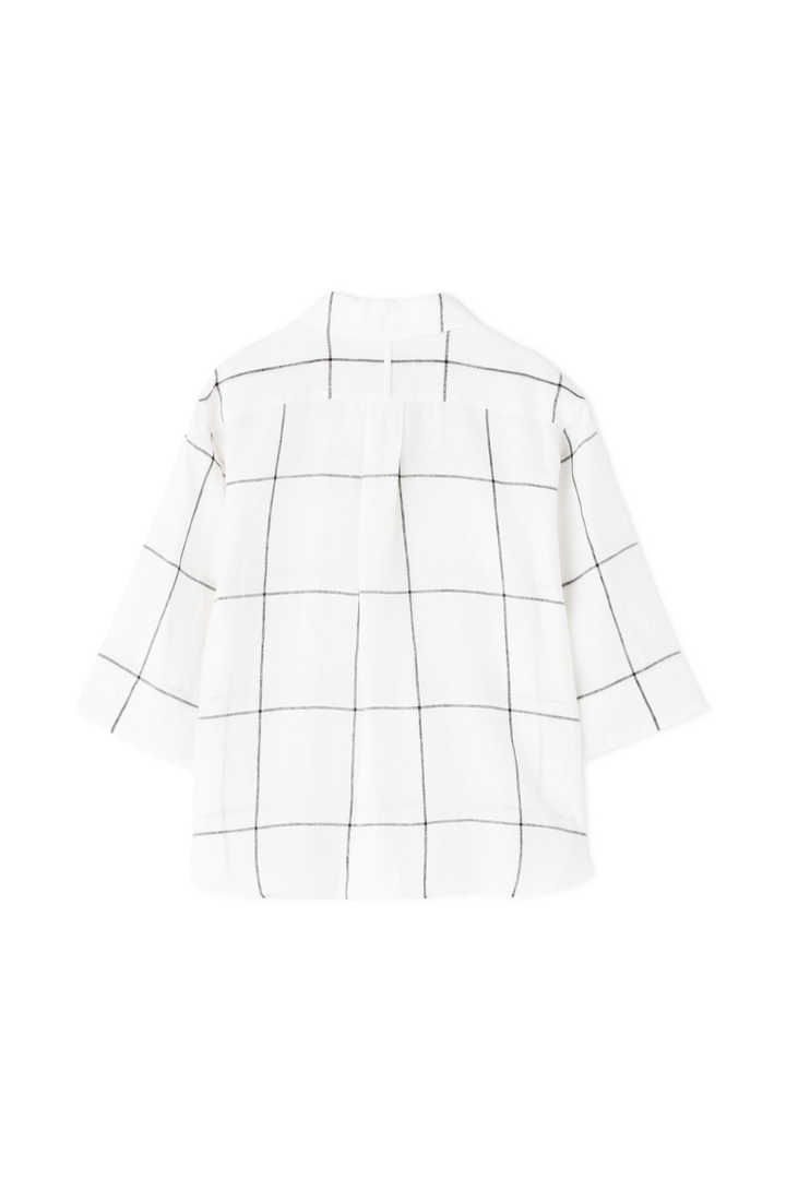 LARGE WINDOWPANE LINEN