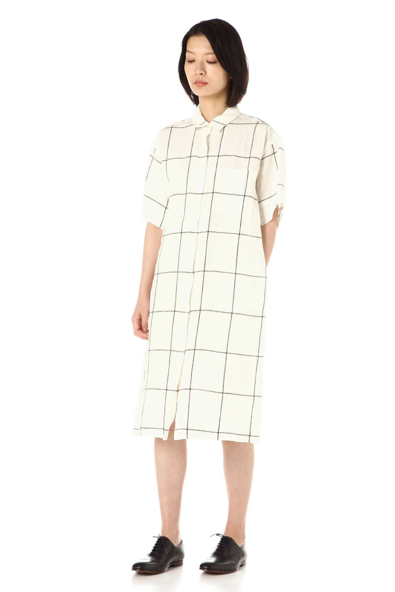 LARGE WINDOWPANE LINEN
