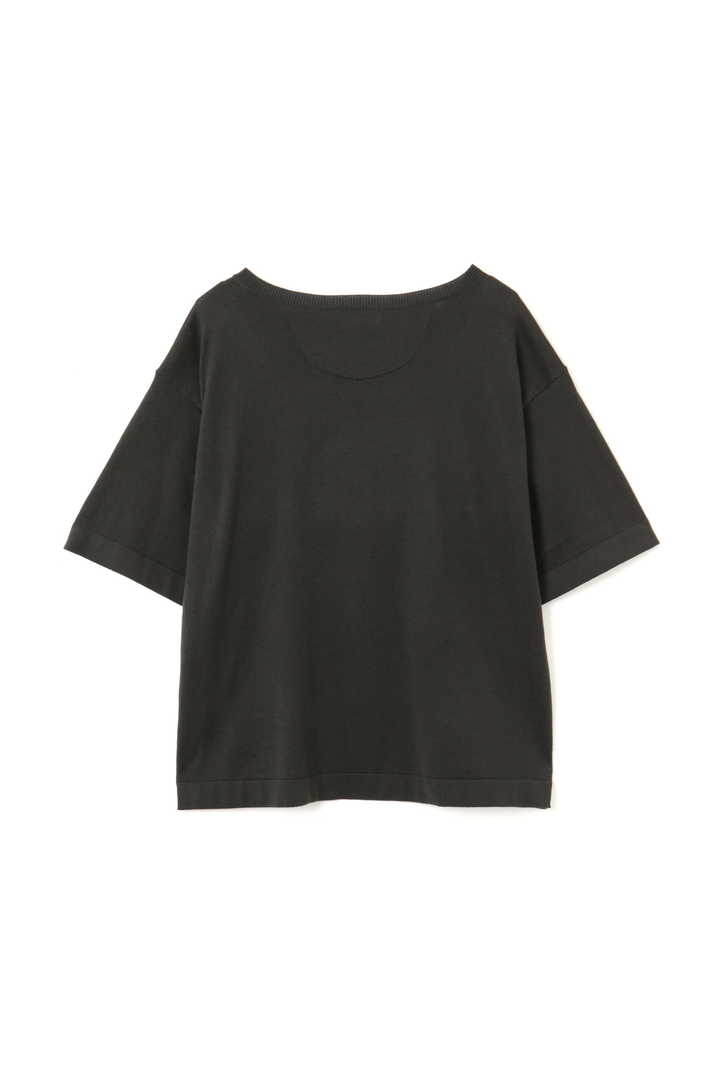 COTTON BOAT NECK T
