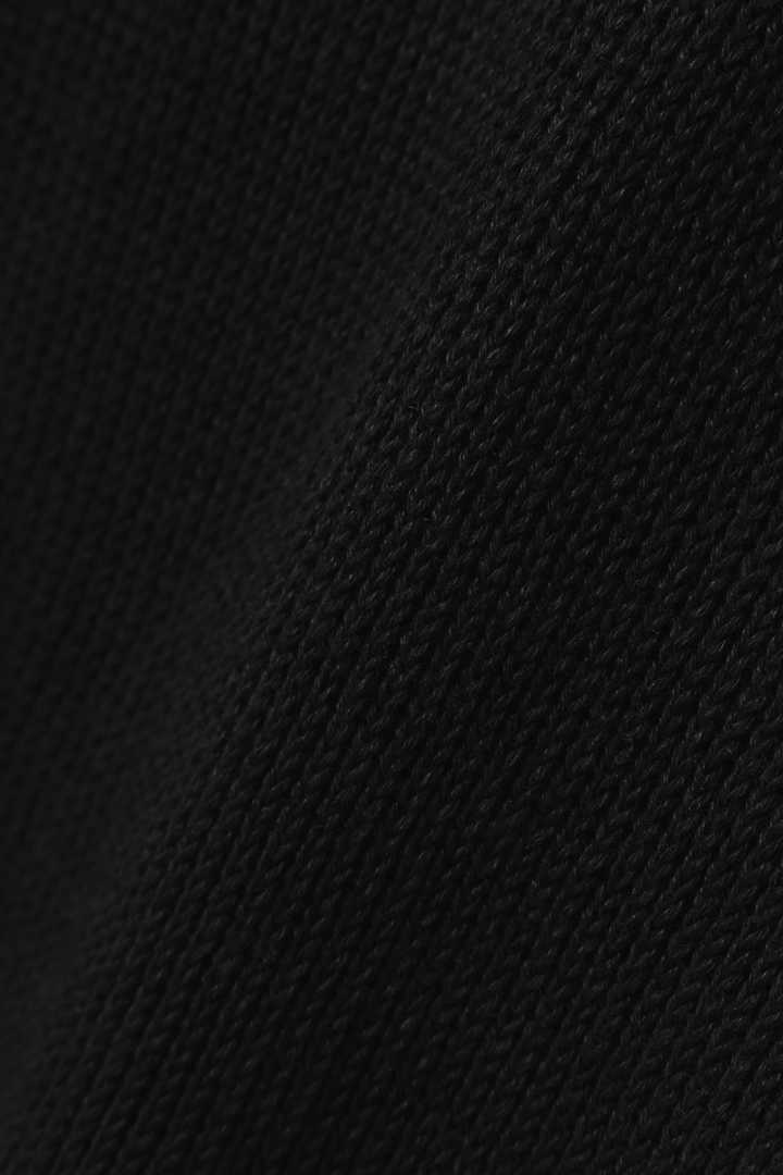 LINEN COTTON WIDE ROLL NECK