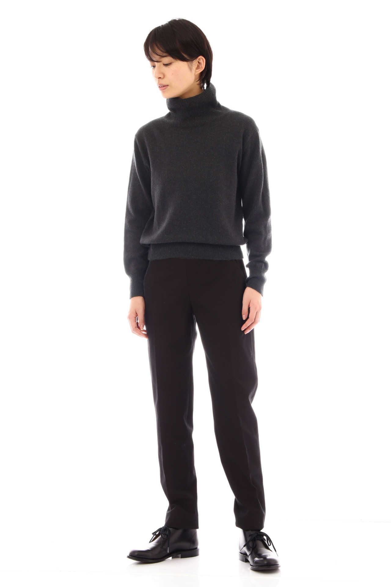 WOOL COTTON TURTLE NECK