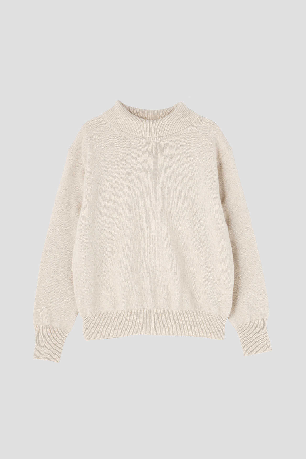 WOOL COTTON TURTLE NECK