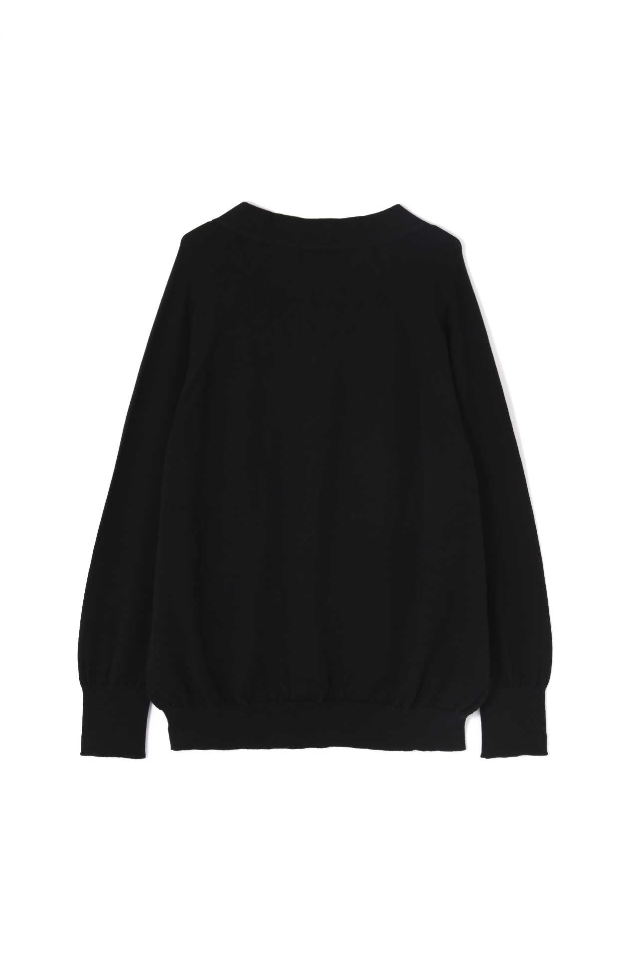RELAXED V NECK CARDIGAN