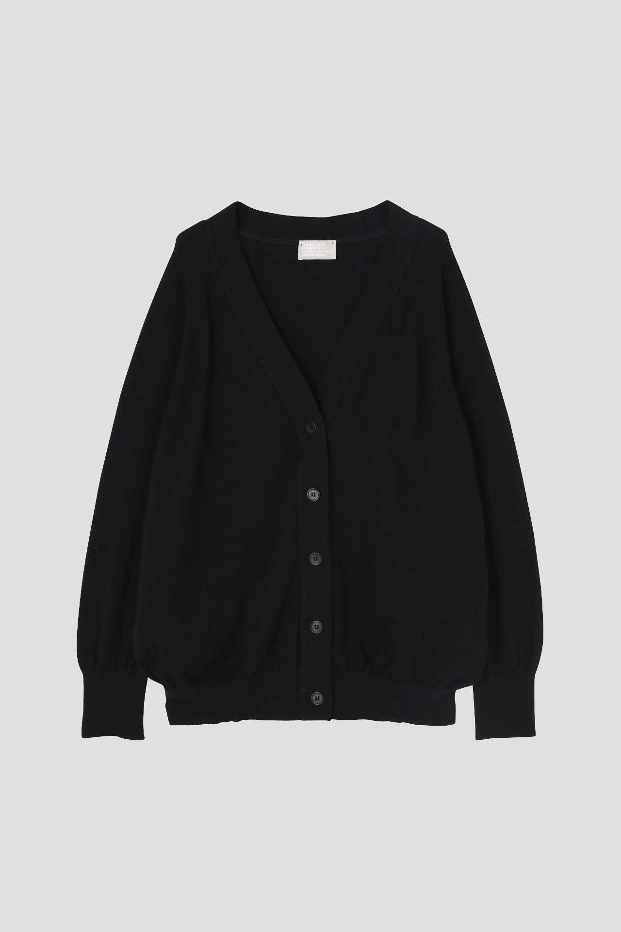 RELAXED V NECK CARDIGAN
