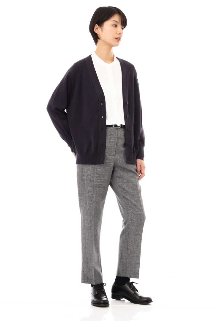 RELAXED V NECK CARDIGAN