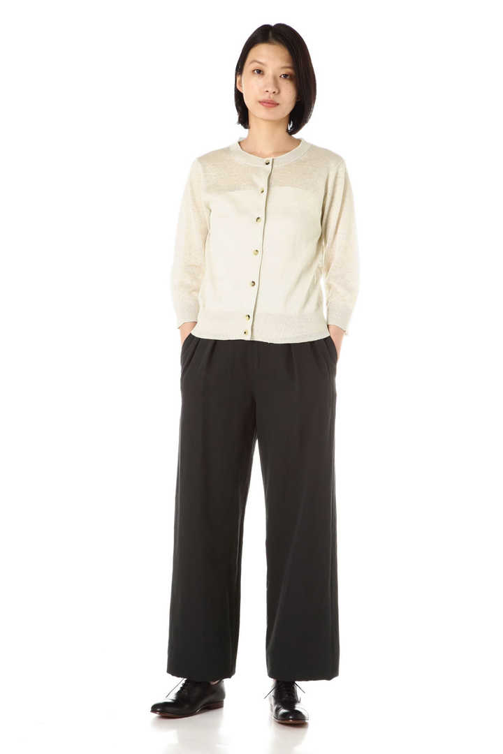 SUPERFINE LINEN CARDIGAN