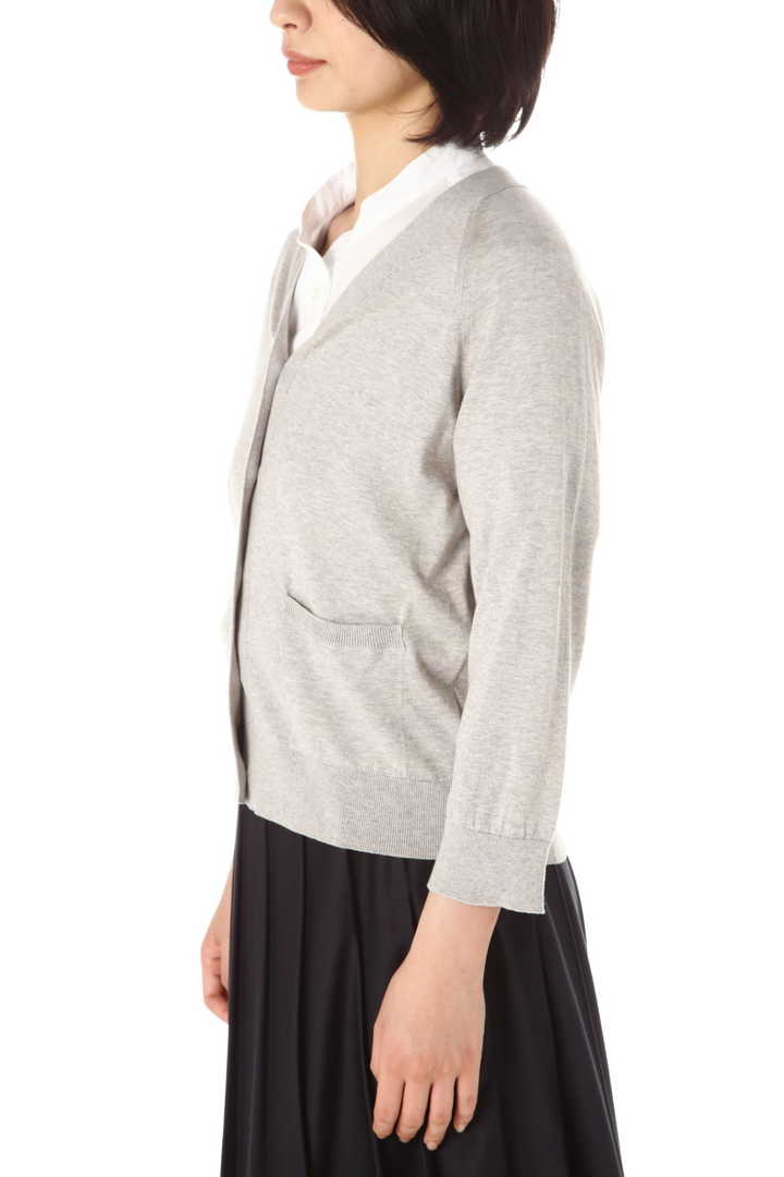 SUPERFINE COTTON CARDIGAN