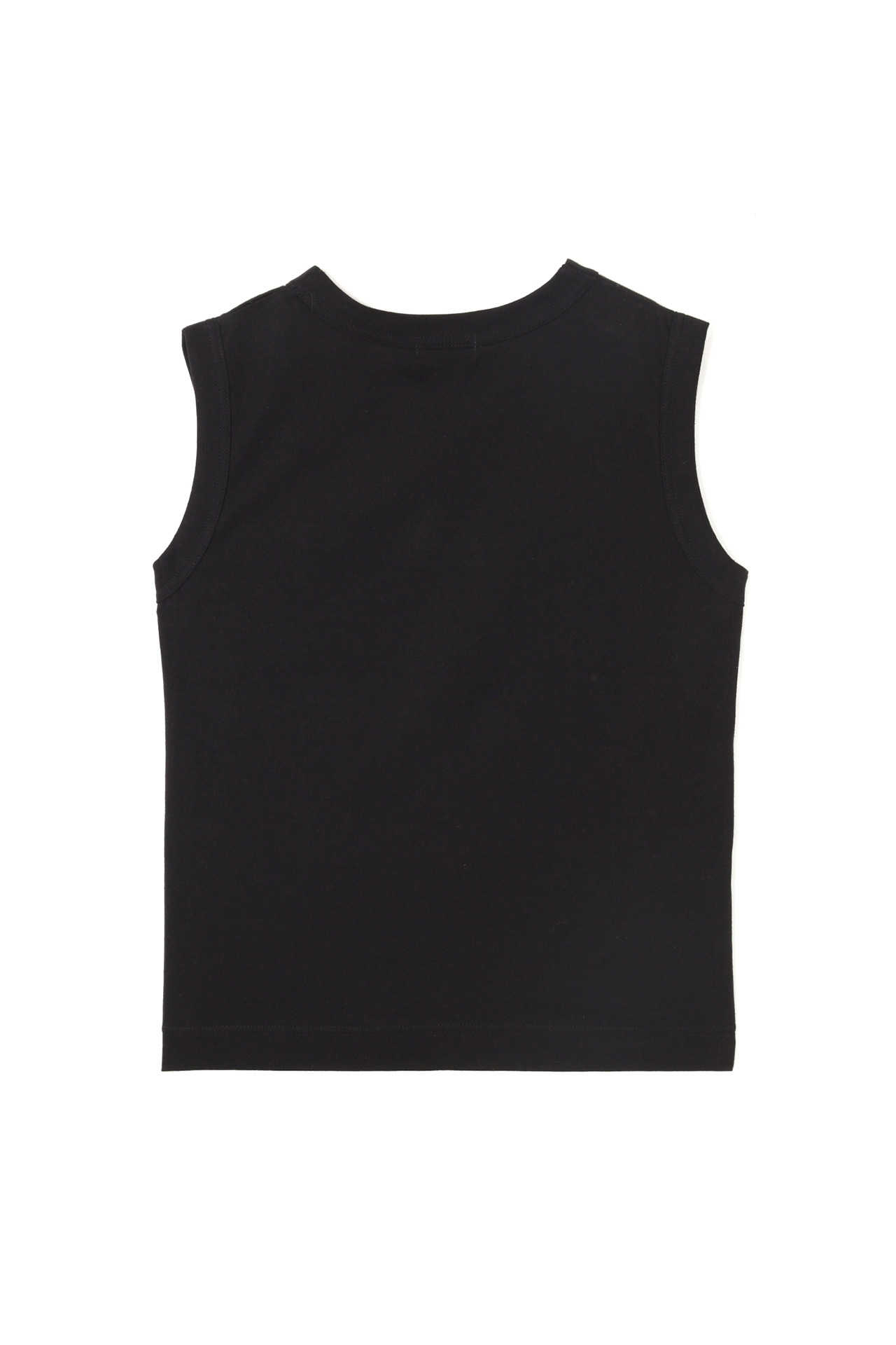 COTTON LINEN SLEEVELESS JERSEY